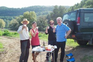 Photography holiday in Umbria - Group lunch (640x427)