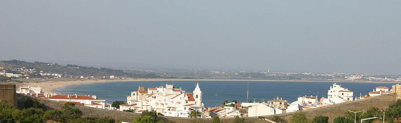 White buildings and the bay at Lagos