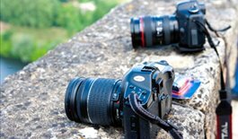 Digital photography break in the Dordogne - cameras