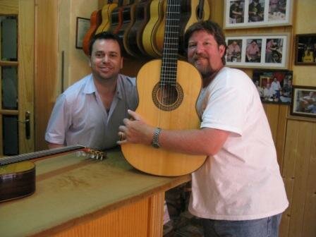 My Flamenco guitar lesson in Seville