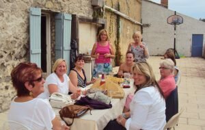Cooking and jewellery making in France - dinner time