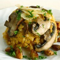 Risotto ai porcini – Porcini mushroom risotto recipe
