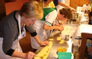 cooking in veneto - ravioli making